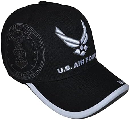 Официалната Лицензирана Военна Шапка на военновъздушните сили на САЩ, Унисекс, Бродирани Военна Бейзболна Шапка