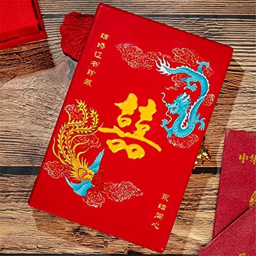 CHYSP Лакирани Кутии За Бижута В Ретро Китайски Стил в Ковчег За Съхранение на Бижута, Сватбени Подаръци, Кутии За Пръстени Калъф За Бижута