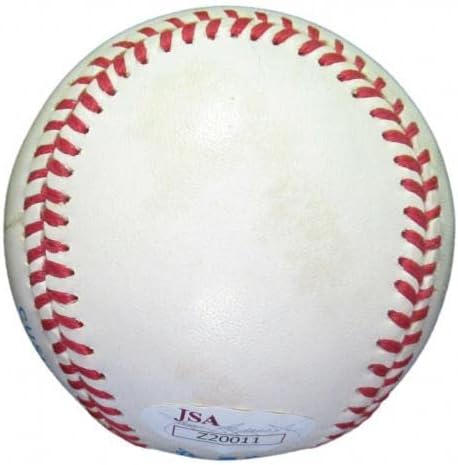 Играта топката на Франк Стэплтона с Автограф на Тед Уилямс JSA Z20011 - Бейзболни Топки с Автографи