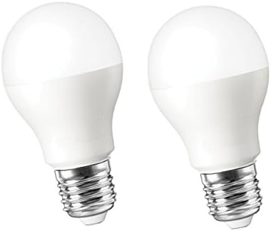 MiracleLED 604873 Красиви Led лампи за дома с почти безплатна енергия с мощност 9 W (2 опаковки), бледо-бял