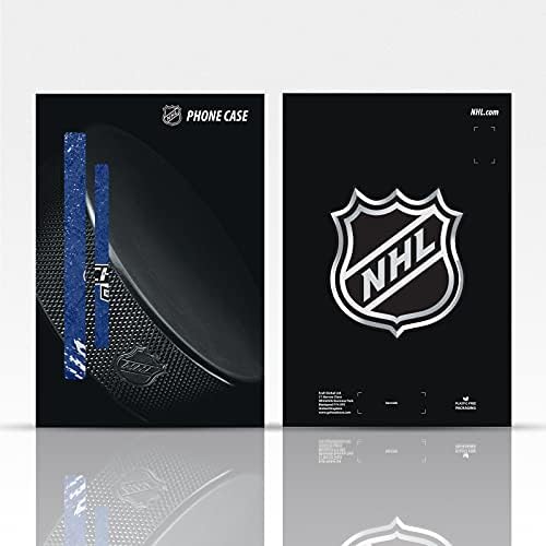 Дизайн на своята практика за главата, Официално Лицензиран от НХЛ, Наполовина Изтъркан Carolina Hurricanes, Кожен Калъф-книжка-джобен формат и е Съвместим с Apple iPad Mini (2019)