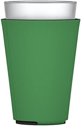 TahoeBay Празни Пинтовые стъклена обвивка (6 опаковки) От стиропор на 16 унции, Сгъваем Държач за бирени чаши (многоцветен)