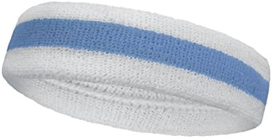 Спортна превръзка на главата от хавлиени тъкани шарени за момчета COUVER Премиум качество (1 бр.)