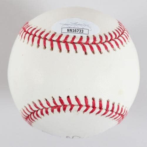 Дон Ларсен подписа договор с бейзболни клубове Янкис – COA JSA - Бейзболни топки с автографи