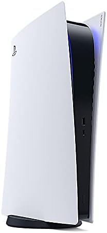 Игрова конзола Sony Playstation 5 Digital Edition за PS5 - игри с разделителна способност от 4K-TV, 16 GB оперативна памет GDDR6, 825 GB сверхскоростного SSD-диск, на изхода на 120 Hz 8K, Wi-Fi 6