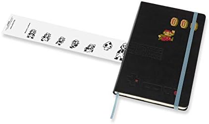 Записная награда Moleskine Super Mario, издаден в ограничен тираж, Твърда подвързия, Голяма (5 х 8,25) в линия, 240 страници