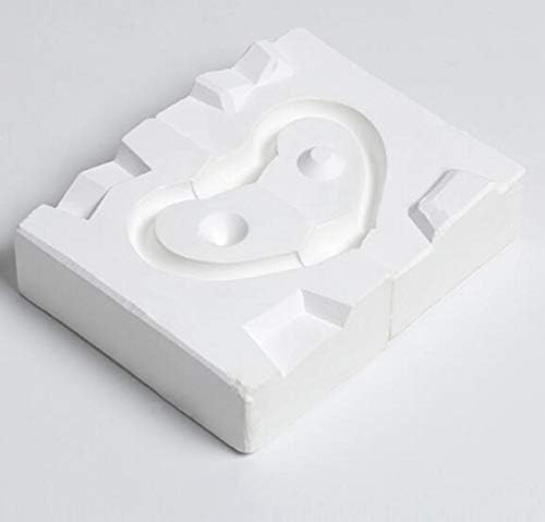 WellieSTR 1 комплект Мини 3D форми за копчета чаша от гипс, форма за химикалки с керамичен чайник, форма за diy, набор от форми за издатини и гърбици (Xiangyunhu: Височина: 4.5 см, Ширина: 1 см)