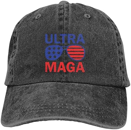Бейзболна шапка Ultra MAGA Миещи Регулируеми Слънчеви Шапки Женски Мъжки Слънчеви Шапки