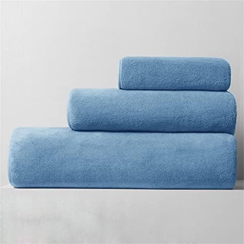 Кърпа JFUYJK, кърпи за баня, Трехкомпонентное, за любителите на хотели, Голям, с мирис, Двукомпонентни, Мека кърпа за баня (Цвят: 3 бр., размер: 70x35 см + 160x80)