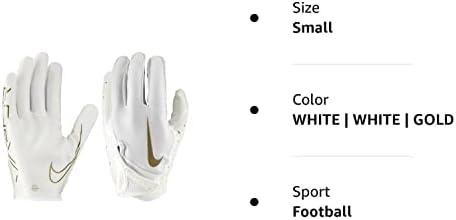 Футболни ръкавици Nike Vapor Jet 7.0 Бяло | Златист Малък