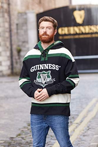 Мъжки хокейни тениски с качулка на Гинес | Ирландски хокей трикотаж от Мек памук | Идеална хокейна hoody за ежедневието