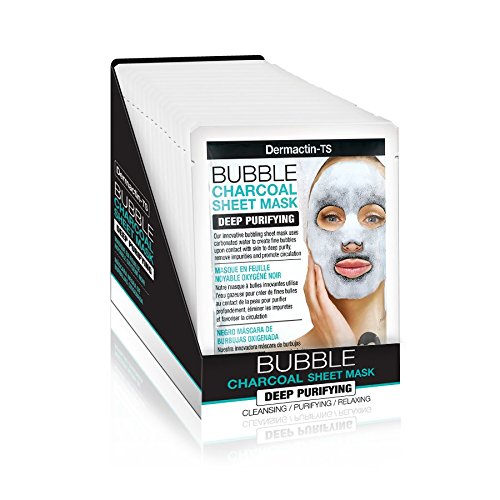 Включва маска за лице с въглен на прах Dermactin-TS Bubble (2 опаковки)