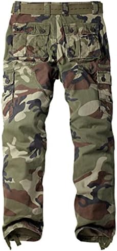 Maiyifu-GJ Мъжки Камуфляжные Панталони с много джобове, Dr. Леки Панталони за Дивия Туризъм, Камуфляжные Военни Панталони Свободно Намаляване на