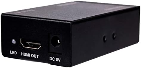 Удължител Monoprice Blackbird HDMI за коаксиальному кабел с дължина до 328 фута (100 метра) 1080p при 60 Hz честотна лента на видео 6,75 Gbit/s, HDCP 1.1, за видеорегистраторов и DVD