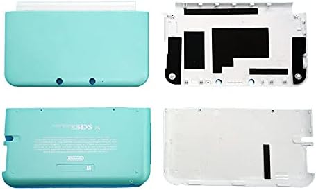 Нова Смяна на Предната част на Задната част на предния панел, Горната част на предните и Задните Плочи, на корпуса на отделението за батерията, своята практика за игралната конзола 3DS XL/3DS LL - Мятно-Зелен