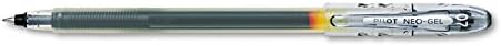 Гел химикалка-roller PILOT 14001, 7 мм, не наполняемая, прозрачен корпус, черно мастило