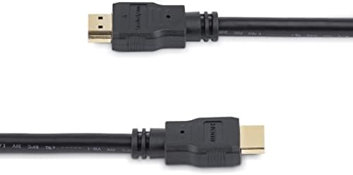 StarTech.com 6 фута кабел HDMI - 10 бр. - Високоскоростен HDMI кабел 4K с Ethernet - Видео 4K UHD 30 Hz Кабел HDMI 1.4 - Монитори, проектори, телевизори, дисплеи Ultra HD HDMI - Черен кабел HDMI (HDMM610PK)