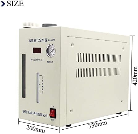 NEWTRY HA500 Автоматичен 500 мл/мин Висока степен на чистота 99,999% H2 Генератор на водород Газова машина (110)
