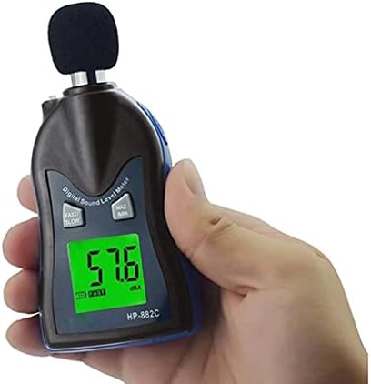 UXZDX CUJUX Цифров Измерител на нивото на звука 30-130 db Измерване на Нивото на Шума от Уреда За измерване на Шума Тестер Децибела Монитор